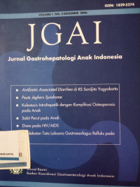 Jurnal gastrohpetologi anak indonesia