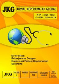 [E-JOURNAL] JKG (Jurnal Keperawatan Global)