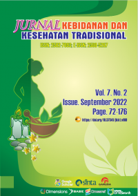 [E-JOURNAL] Jurnal Kebidanan Dan Kesehatan Tradisional