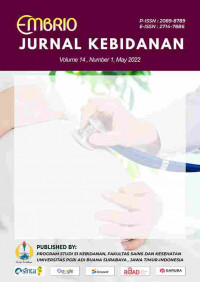 [E-JOURNAL] EMBRIO: Jurnal Kebidanan