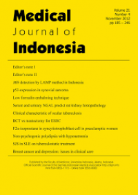 Medical journal of Indonesia