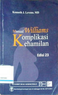 Manual Williams Komplikasi Kehamilan