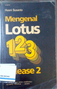 Mengenal Lotus 123 Release 2
