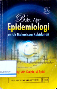 Buku Ajar Epidemiologi untuk Mahasiswa Kebidanan