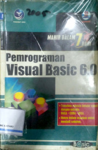 Mahir dalam 7 Hari Pemrograman Visual Basic 6.0