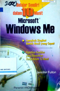Belajar Sendiri dalam 10 Menit Microsoft Windows Me