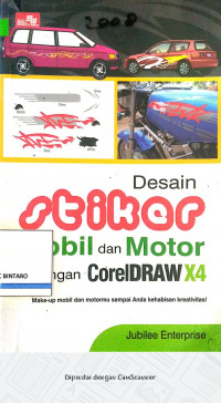 Desain stiker mobil dan motor dengan corel drwaw X4