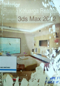Interior ruang keluarga realistis dengan 3ds max 2012
