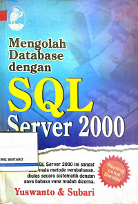 Mengolah Database dengan SQL Server 2000