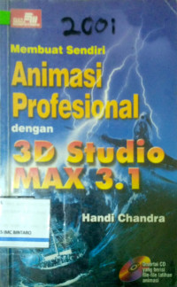 Membuat sendiri Animasi Profesional dengan 3D Studio Max 3.1