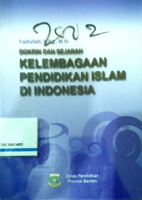 Kelembagaan Penddikan Islam Di Indonesia