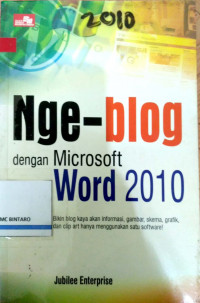 Nge-blog dengan Microsoft word 2010