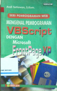Seri Pemrograman web Mengenal VBScript dengan Microsoft FrontPage XP