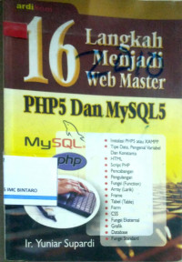 16 Langkah Menjadi Web Master PHP dan MYSQL