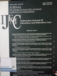 Jurnal pendidikan dan pelayanan kebidanan indonesia