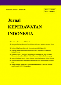 Jurnal keperawatan indonesia